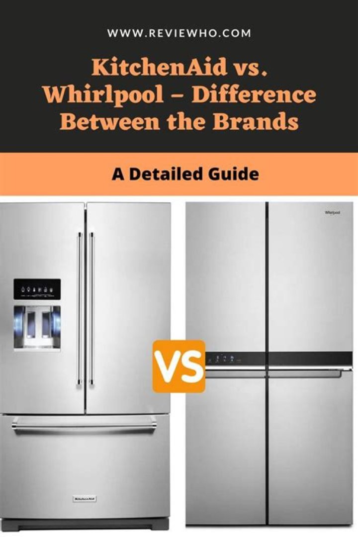 Are whirlpool and kitchenaid the same?