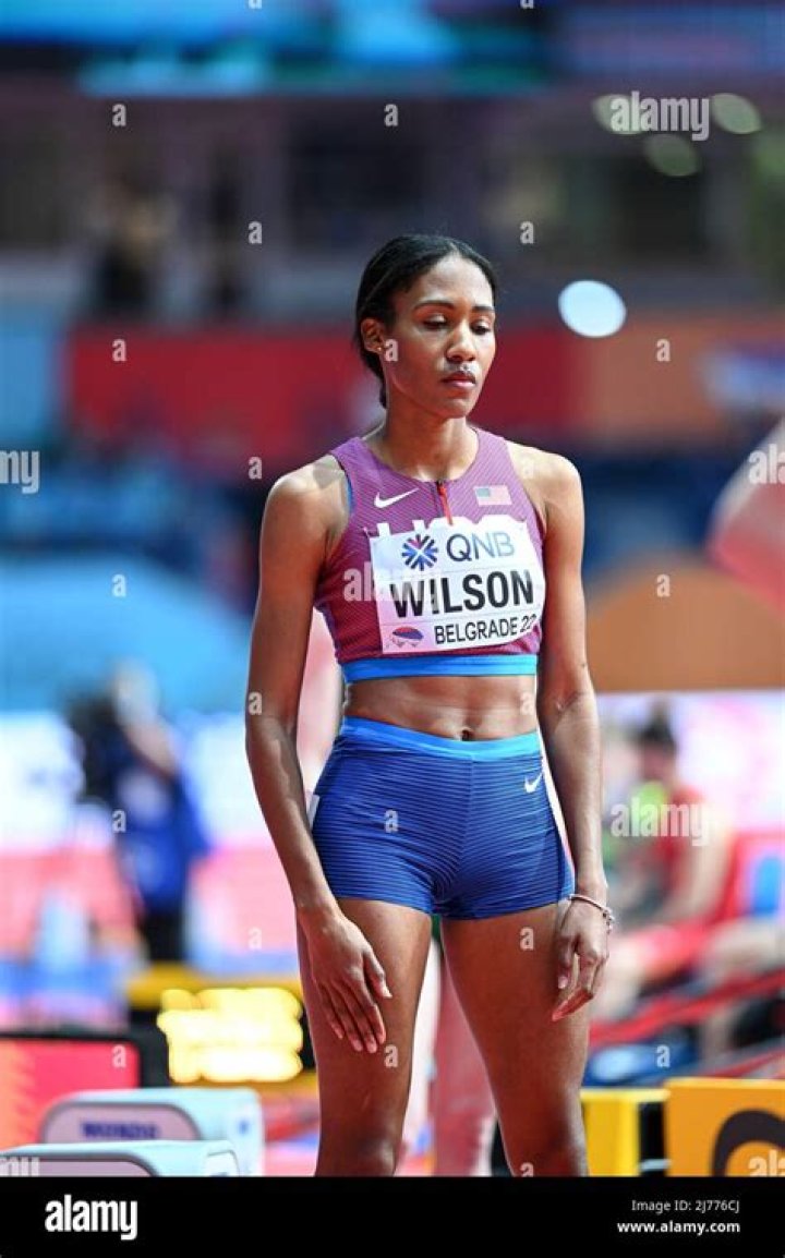 Did ajee wilson make the olympic team?