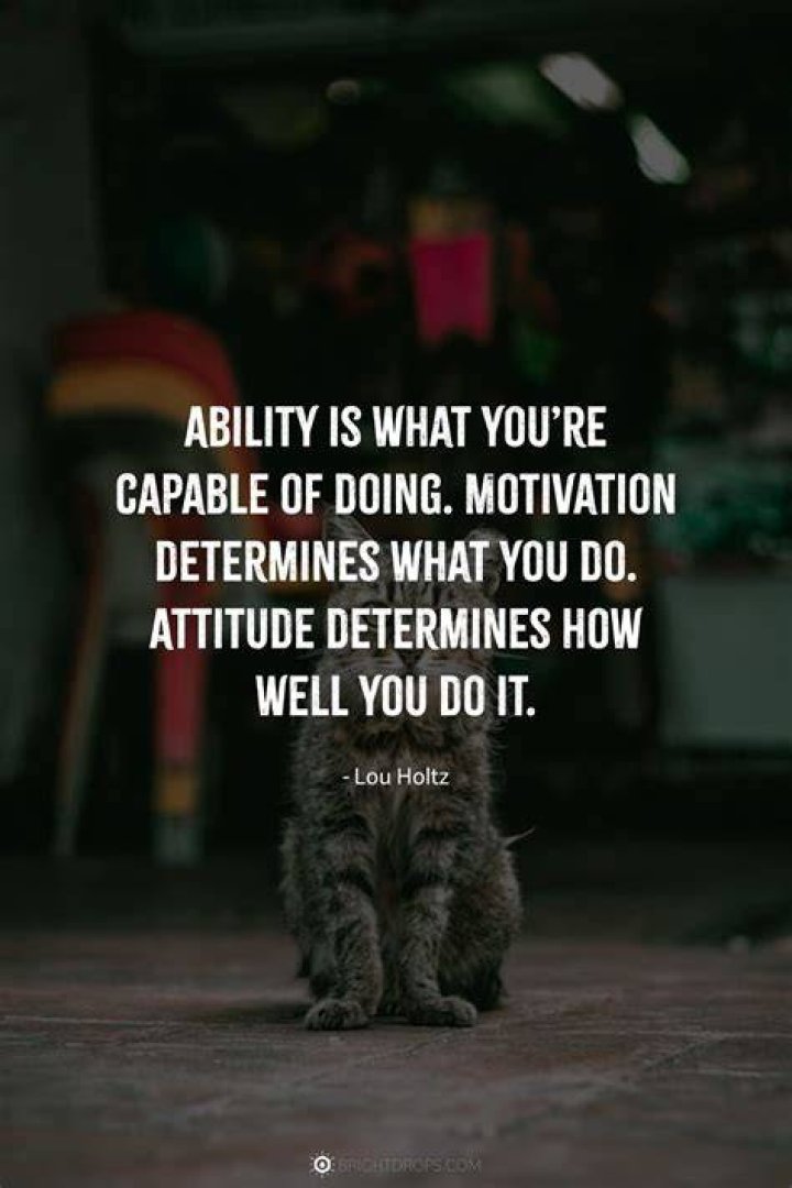 Do a one-eighty attitude?