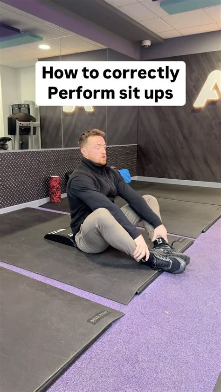 Do a proper sit up?