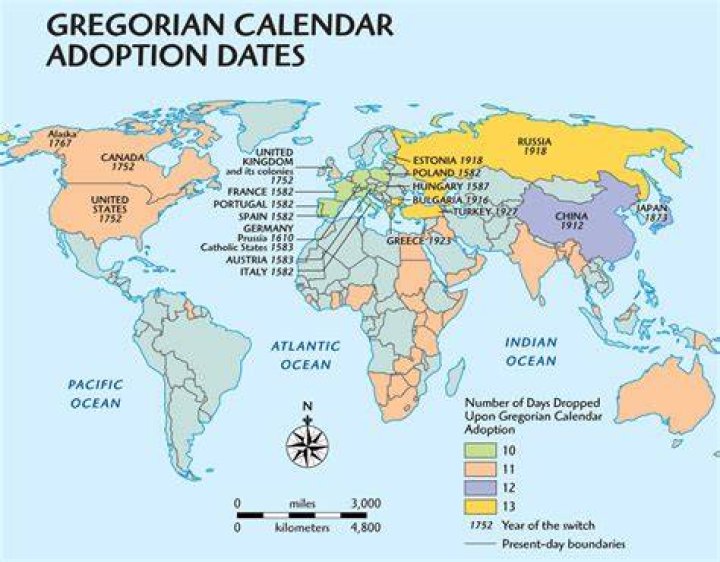 Do all countries use the gregorian calendar?