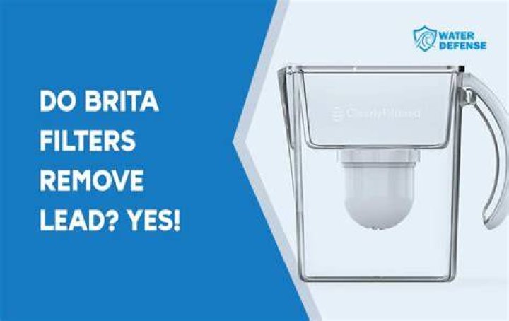 Do brita filters remove lead?