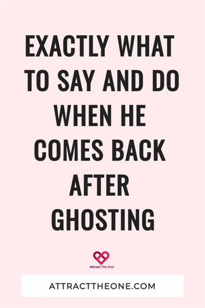 Do narcissists come back after ghosting?