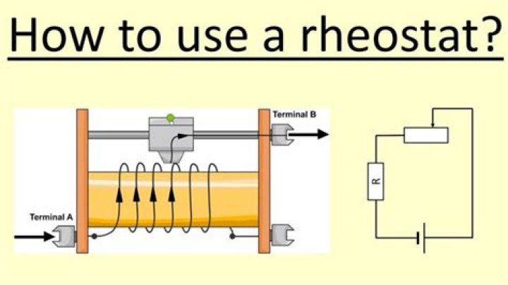 Does a rheostat reduce voltage?