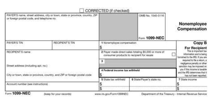 Does c corp get 1099?