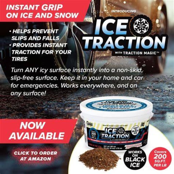 Does ice counter ground?
