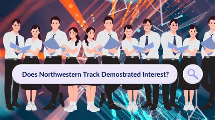 Does northwestern track demonstrated interest?