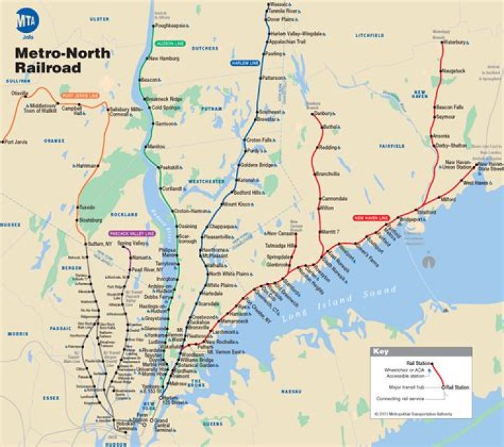 Does rhinebeck have metro north?