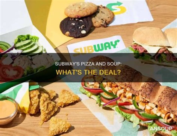 Does subway still have pizza?