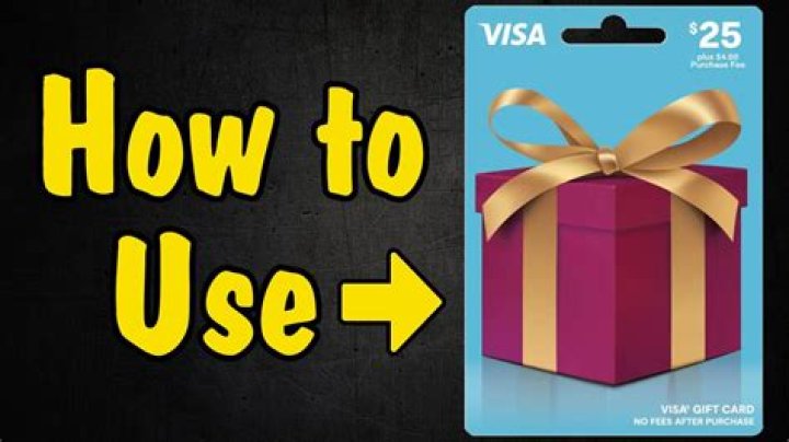 Does visa gift card have fees?