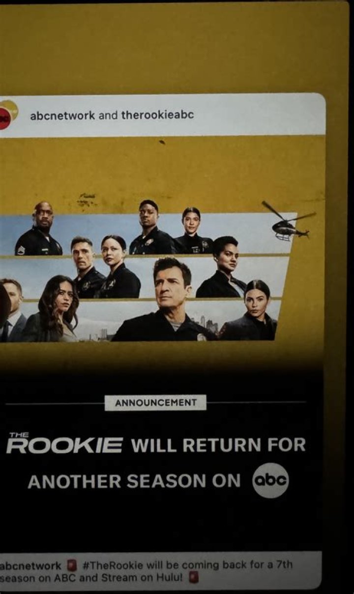 Has rookie been renewed?