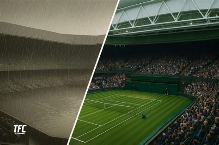 Has wimbledon got two roofs?