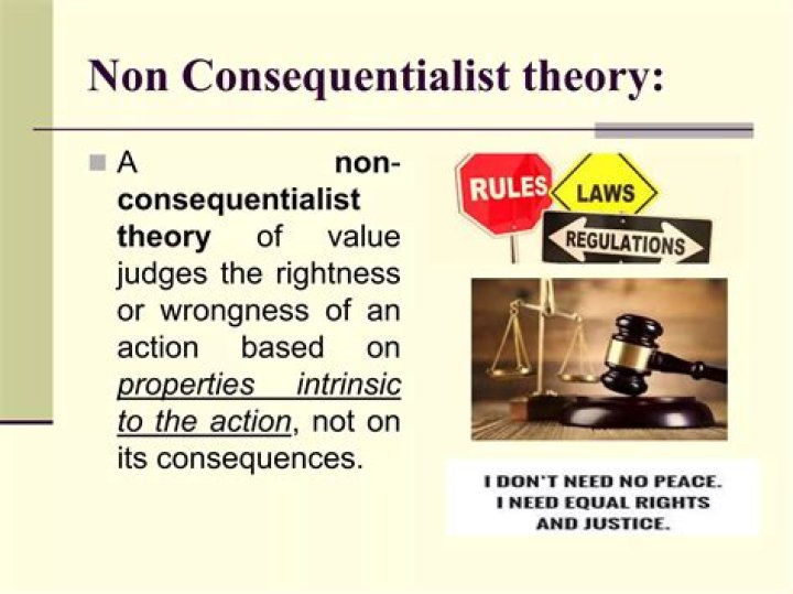 How consequentialist different from non consequentialist?