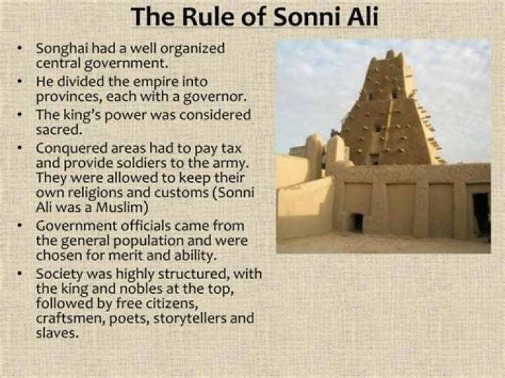 How did sonni ali die?