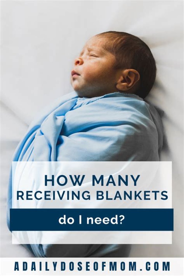 How many receiving blankets needed for newborn?