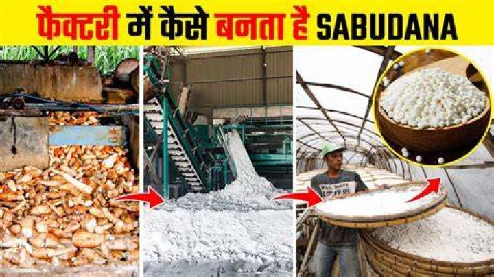 How sabudana is made?
