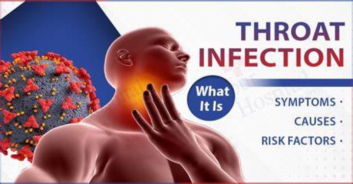 How throat infection causes?