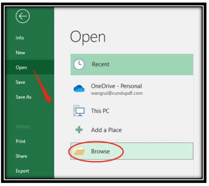 How to open ods?