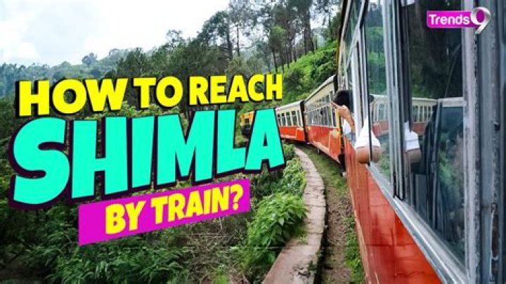 How to reach shimla by train?