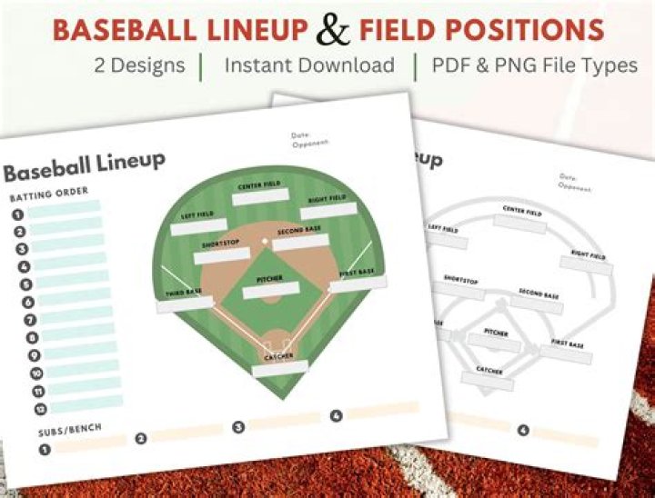 In a baseball lineup?