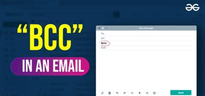 In mail what is bcc?