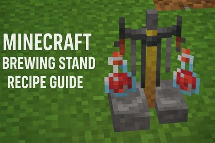 In minecraft brewing stand recipe?