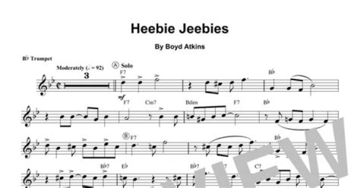 Instruments in heebie jeebies?