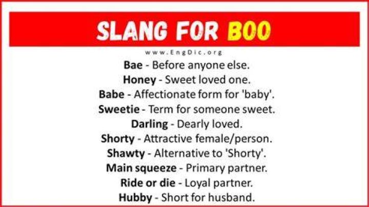 Is boo boo means?