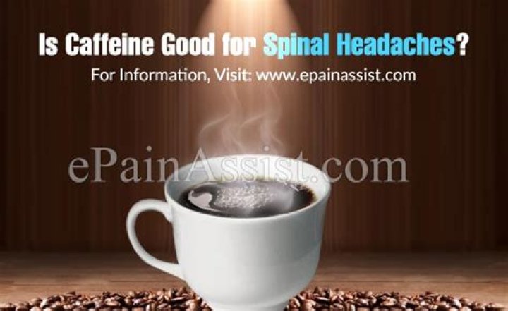 Is caffeine good for headaches?