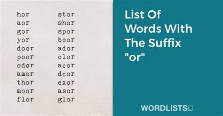 Is ier a suffix?