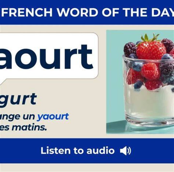 Is yaourt a word?