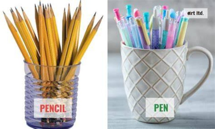 On pen or pencil?