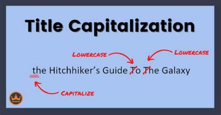 Should c/o be capitalized?