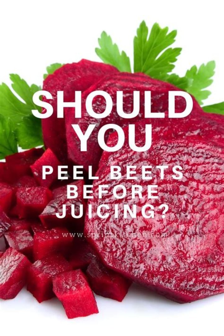 Should you peel beets?