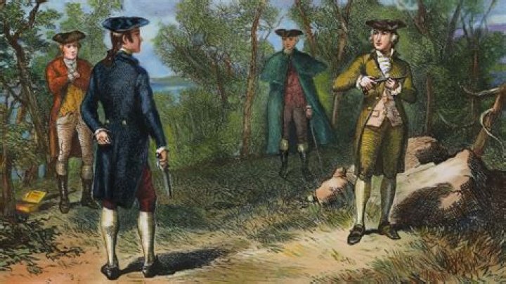 Was alexander hamilton shot?