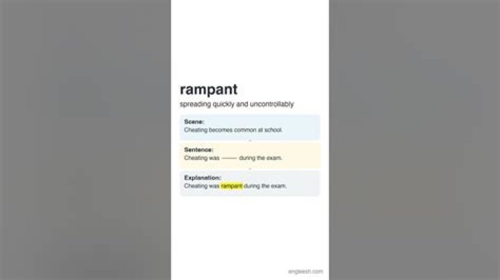 Was does rampant mean?