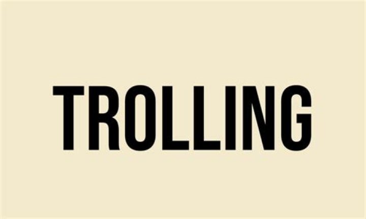 Was does trolling mean?
