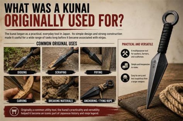Were kunai actually used?