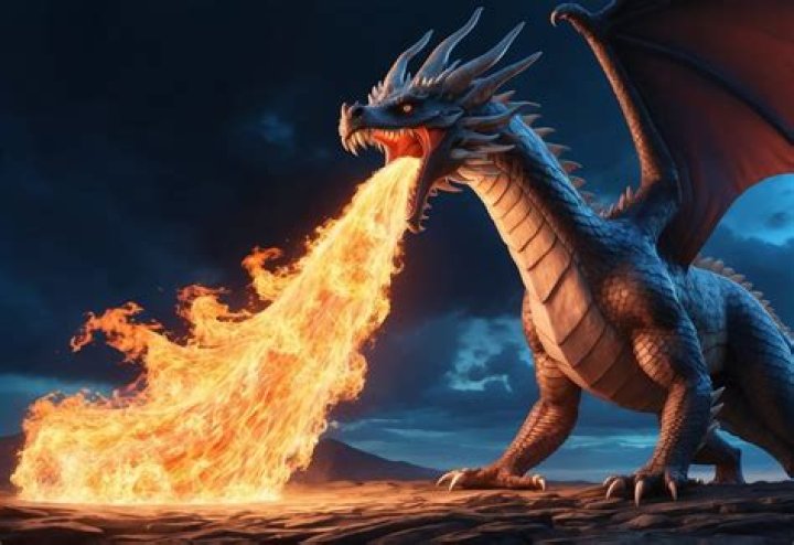 Were there fire breathing dragons?