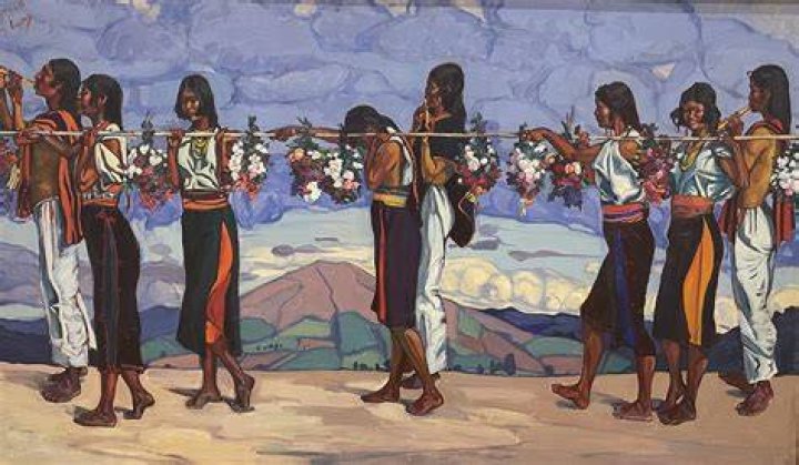 What did camilo egas paint?