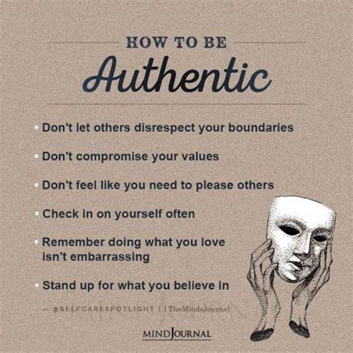 What does authentically mean?