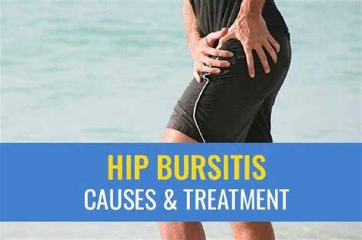 What does hip bursitis feel like?