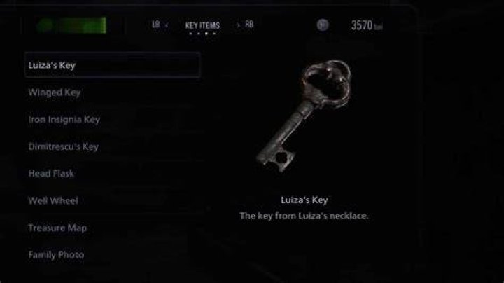 What does luiza's key unlock?
