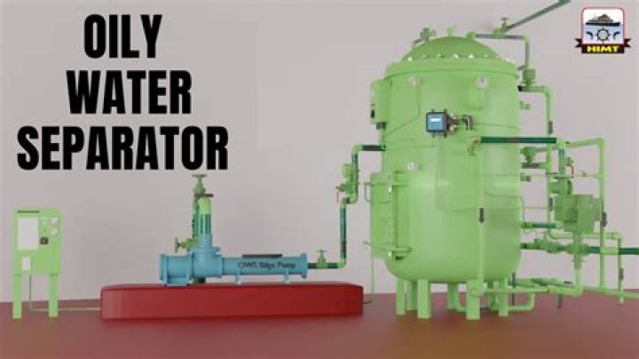 What does oily water mean?