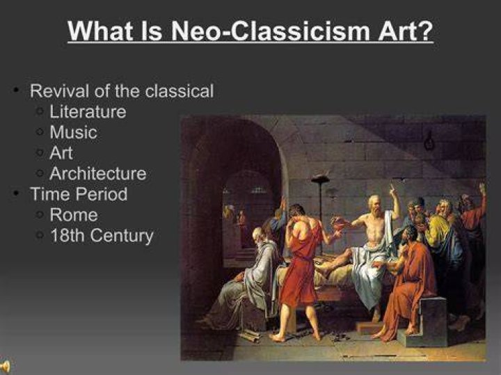 What does pseudo classicism?