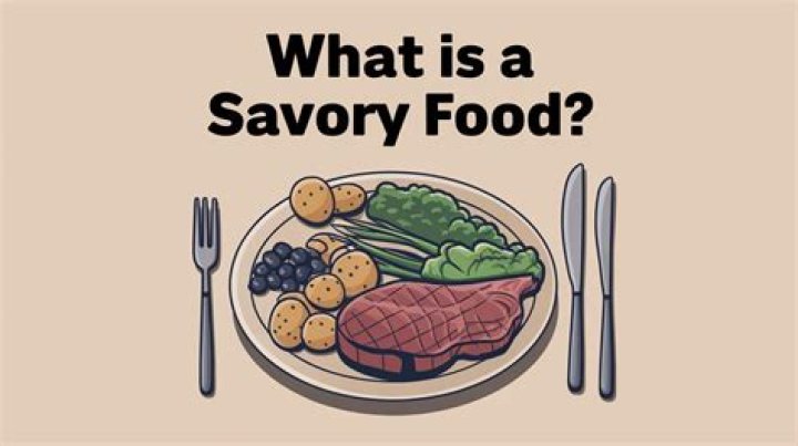 What does savoury mean?