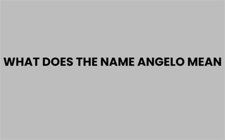 What does the name angeles mean?
