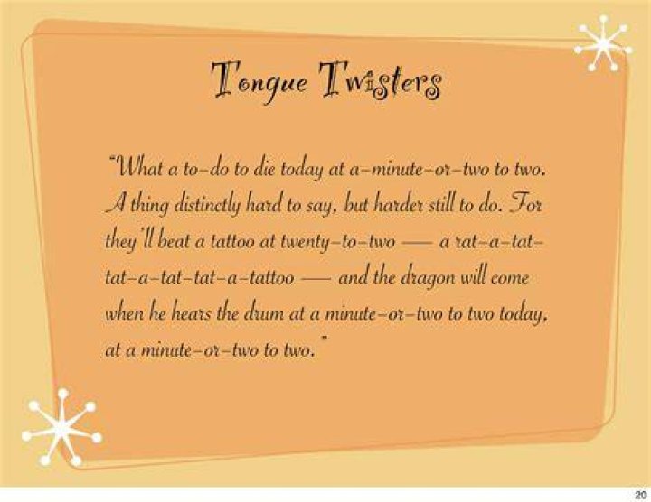 What does the word trippingly mean?