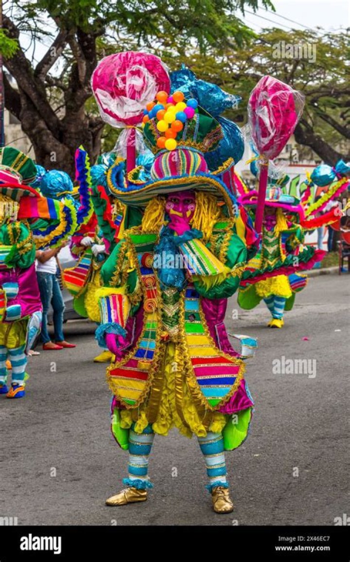 What is a costumed parade?