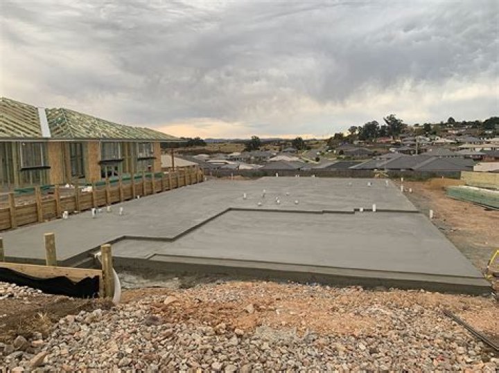What is a slab set down?